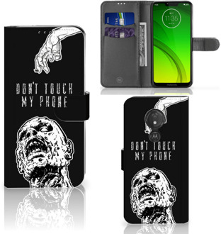 B2Ctelecom Motorola Moto G7 Power  Hoesje Bookcase Zombie