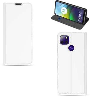 B2Ctelecom Motorola Moto G9 Power Bookcase Wit met Pashouder