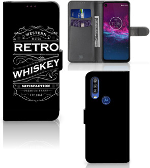 B2Ctelecom Motorola One Action Book Cover Whiskey