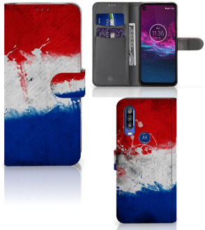 B2Ctelecom Motorola One Action Bookstyle Case Nederland