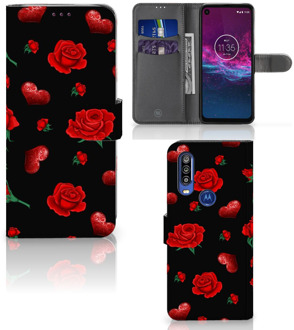 B2Ctelecom Motorola One Action Leuk Hoesje Valentine Design