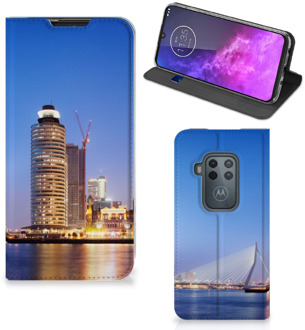 B2Ctelecom Motorola One Zoom Book Cover Rotterdam