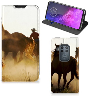 B2Ctelecom Motorola One Zoom Hoesje maken Design Cowboy