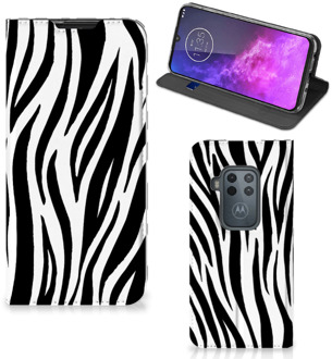 B2Ctelecom Motorola One Zoom Hoesje maken Zebra