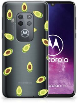 B2Ctelecom Motorola One Zoom Siliconen Case Avocado