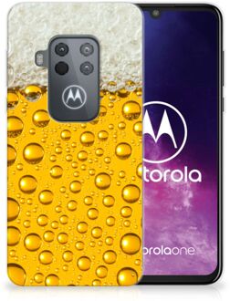 B2Ctelecom Motorola One Zoom Siliconen Case Bier