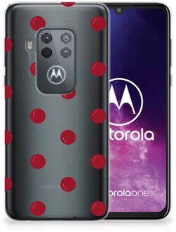 B2Ctelecom Motorola One Zoom Siliconen Case Cherries