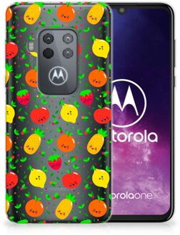 B2Ctelecom Motorola One Zoom Siliconen Case Fruits