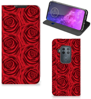 B2Ctelecom Motorola One Zoom Smart Cover Rood Rose