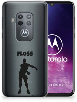 B2Ctelecom Motorola One Zoom Telefoonhoesje met Naam Floss