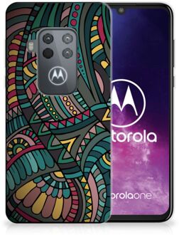 B2Ctelecom Motorola One Zoom TPU bumper Aztec