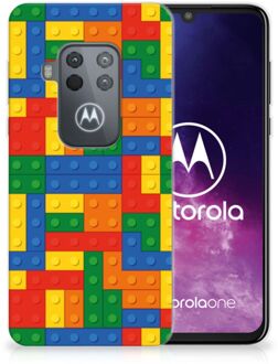 B2Ctelecom Motorola One Zoom TPU bumper Blokken