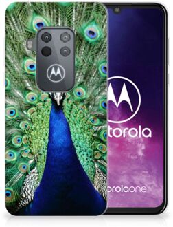 B2Ctelecom Motorola One Zoom TPU Hoesje Pauw