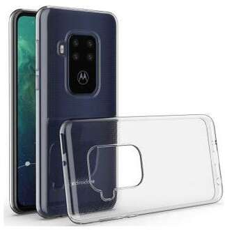 B2Ctelecom Motorola One Zoom TPU-Siliconen Hoesje Transparant