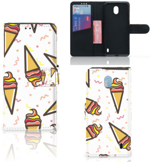 B2Ctelecom Nokia 1 Plus Book Cover Icecream