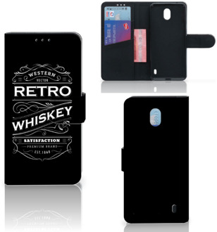 B2Ctelecom Nokia 1 Plus Book Cover Whiskey