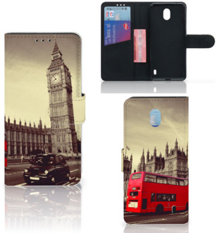 B2Ctelecom Nokia 1 Plus Flip Cover Londen