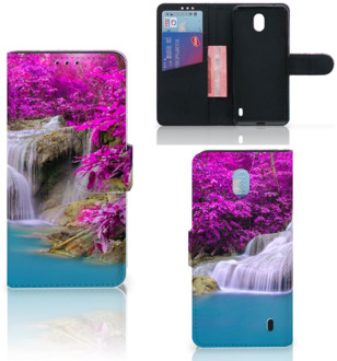 B2Ctelecom Nokia 1 Plus Flip Cover Waterval