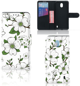 B2Ctelecom Nokia 1 Plus Hoesje Dogwood Flowers