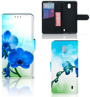 B2Ctelecom Nokia 1 Plus Hoesje Orchidee Blauw