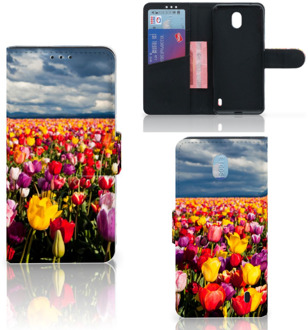 B2Ctelecom Nokia 1 Plus Hoesje Tulpen