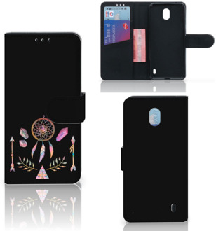 B2Ctelecom Nokia 1 Plus Leuk Hoesje Boho Dreamcatcher