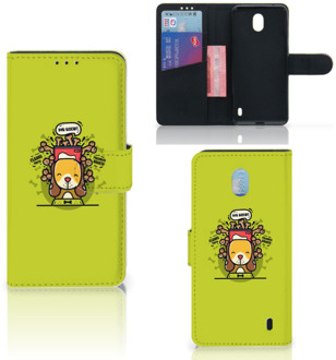 B2Ctelecom Nokia 1 Plus Leuk Hoesje Doggy Biscuit