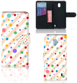 B2Ctelecom Nokia 1 Plus Telefoon Hoesje Dots