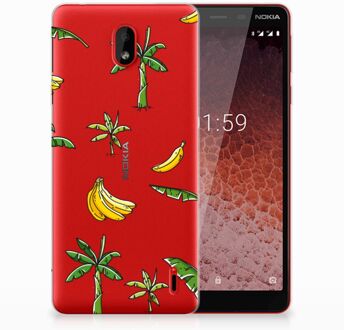 B2Ctelecom Nokia 1 Plus TPU Hoesje Design Banana Tree