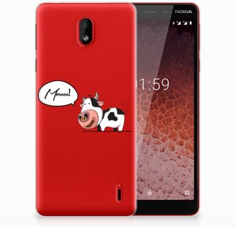 B2Ctelecom Nokia 1 Plus TPU Hoesje Design Cow