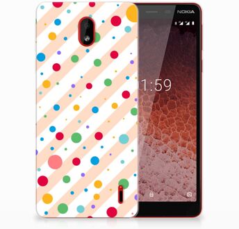 B2Ctelecom Nokia 1 Plus TPU Hoesje Design Dots