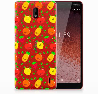 B2Ctelecom Nokia 1 Plus TPU Hoesje Design Fruits