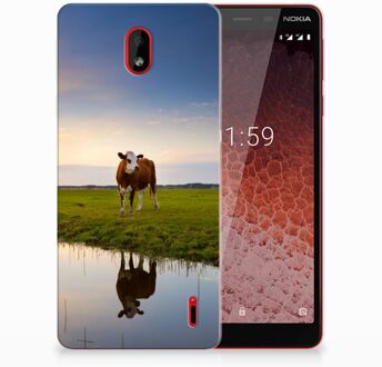 B2Ctelecom Nokia 1 Plus TPU Hoesje Design Koe