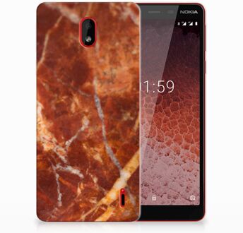 B2Ctelecom Nokia 1 Plus TPU Hoesje Design Marmer Bruin