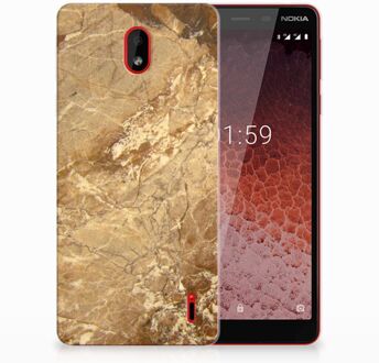 B2Ctelecom Nokia 1 Plus TPU Hoesje Design Marmer