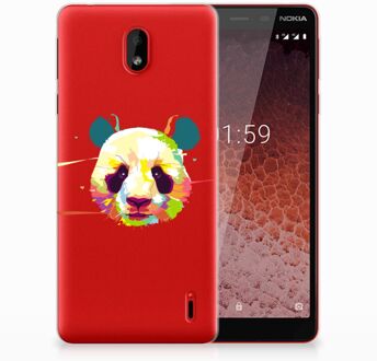 B2Ctelecom Nokia 1 Plus TPU Hoesje Design Panda Color