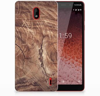 B2Ctelecom Nokia 1 Plus TPU Hoesje Design Tree Trunk