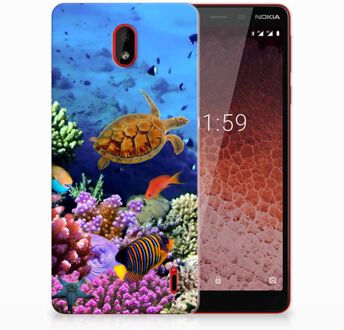 B2Ctelecom Nokia 1 Plus TPU Hoesje Design Vissen