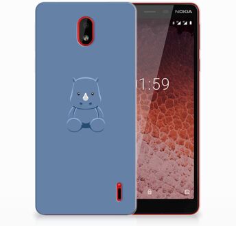 B2Ctelecom Nokia 1 Plus Uniek TPU Hoesje Baby Rhino