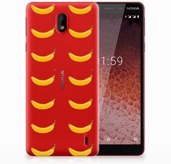 B2Ctelecom Nokia 1 Plus Uniek TPU Hoesje Banana