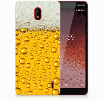 B2Ctelecom Nokia 1 Plus Uniek TPU Hoesje Bier