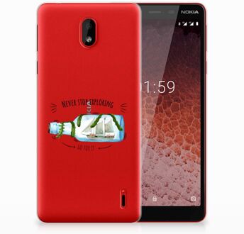 B2Ctelecom Nokia 1 Plus Uniek TPU Hoesje Boho Bottle