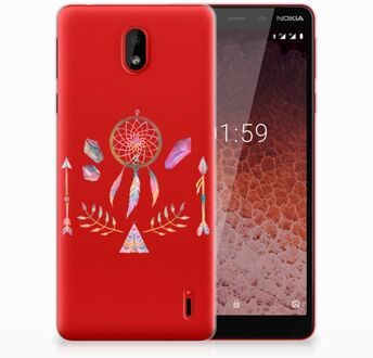 B2Ctelecom Nokia 1 Plus Uniek TPU Hoesje Boho Dreamcatcher