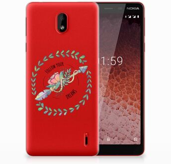 B2Ctelecom Nokia 1 Plus Uniek TPU Hoesje Boho Dreams