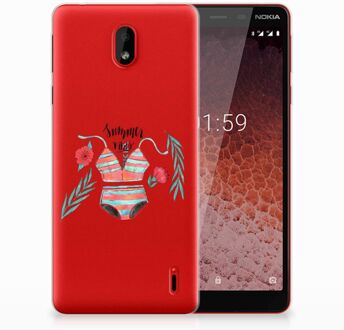 B2Ctelecom Nokia 1 Plus Uniek TPU Hoesje Boho Summer