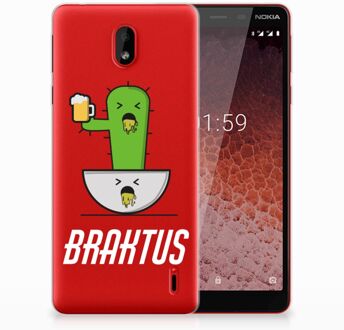 B2Ctelecom Nokia 1 Plus Uniek TPU Hoesje Braktus