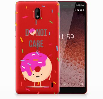 B2Ctelecom Nokia 1 Plus Uniek TPU Hoesje Donut