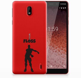 B2Ctelecom Nokia 1 Plus Uniek TPU Hoesje Floss