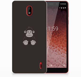 B2Ctelecom Nokia 1 Plus Uniek TPU Hoesje Gorilla