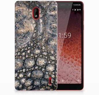 B2Ctelecom Nokia 1 Plus Uniek TPU Hoesje Krokodillenprint